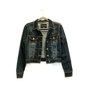 Maurice's Dark Wash Denim Jacket